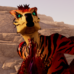 Feathered Raptor - VRChat Avatar