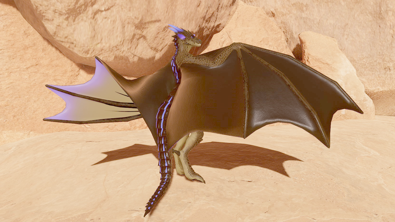 Scaled Wyvern - VRChat Avatar