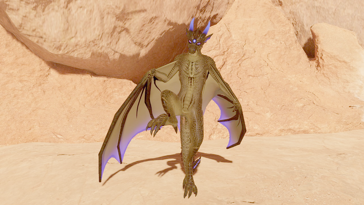 Scaled Wyvern - VRChat Avatar