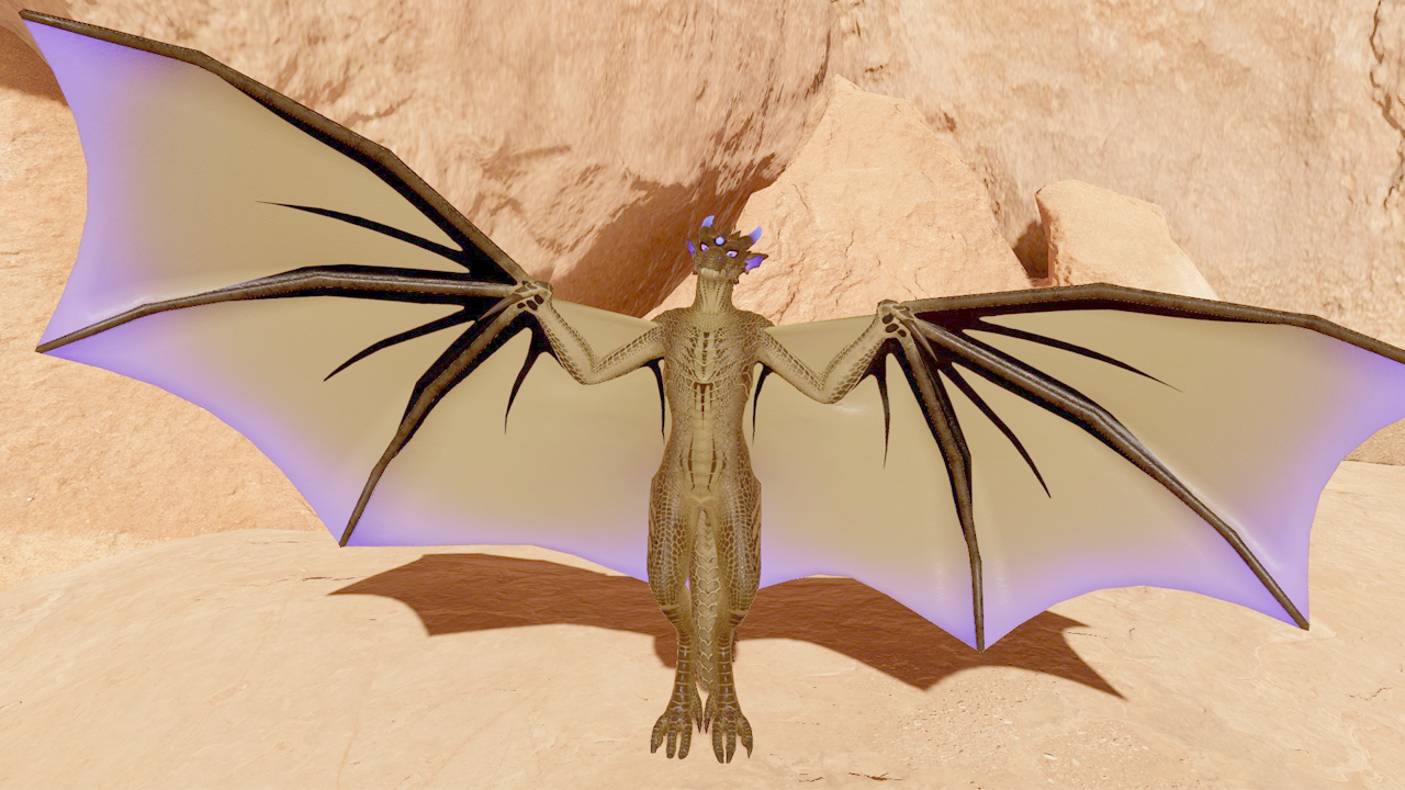 Scaled Wyvern - VRChat Avatar