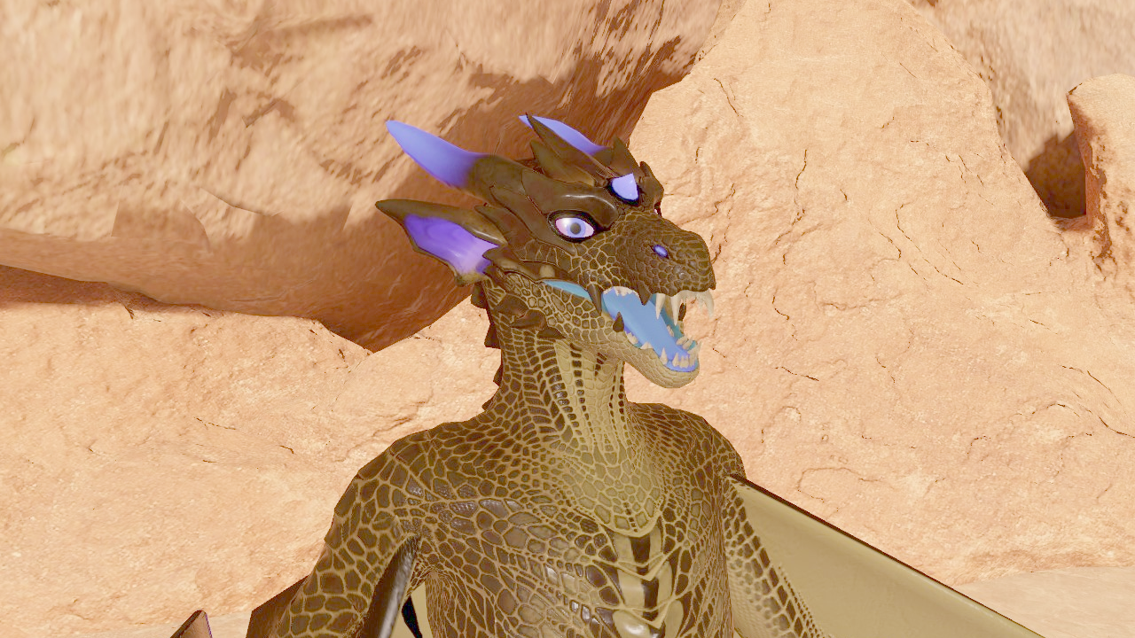 Scaled Wyvern - VRChat Avatar