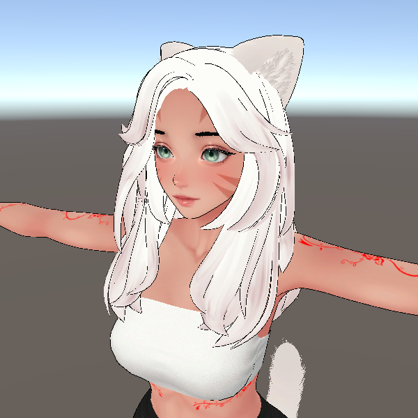 Final Fantasy 14 inspired Face Markings