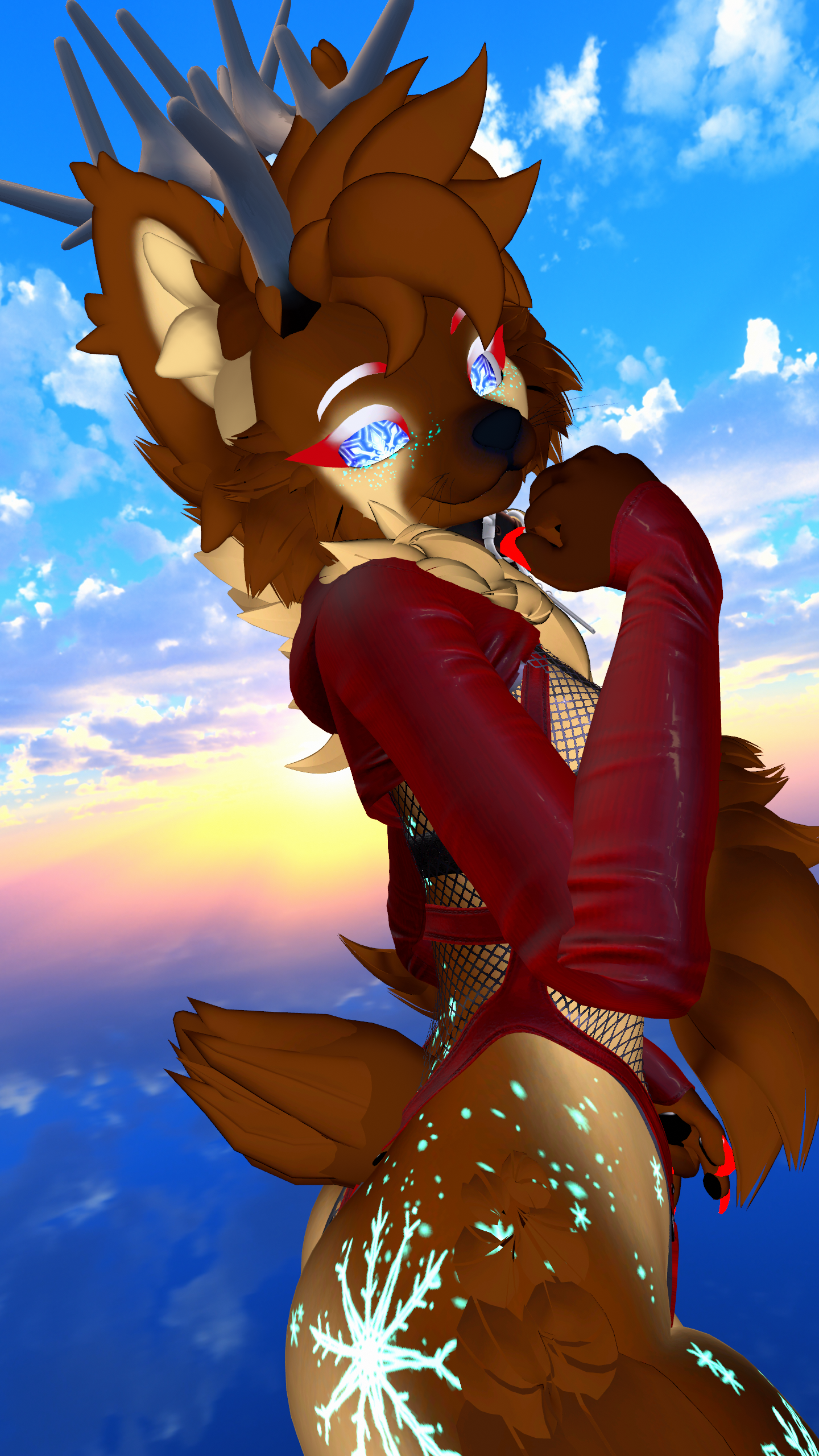 Reindeer Antlers, Tail, And Texture for Pubbchi