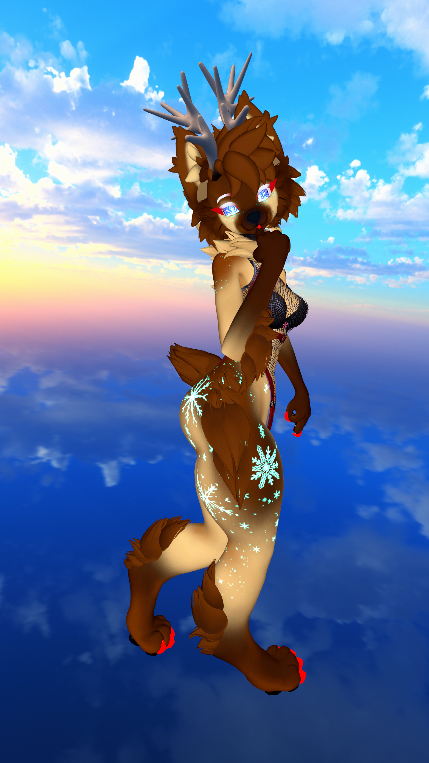 Reindeer Antlers, Tail, And Texture for Pubbchi