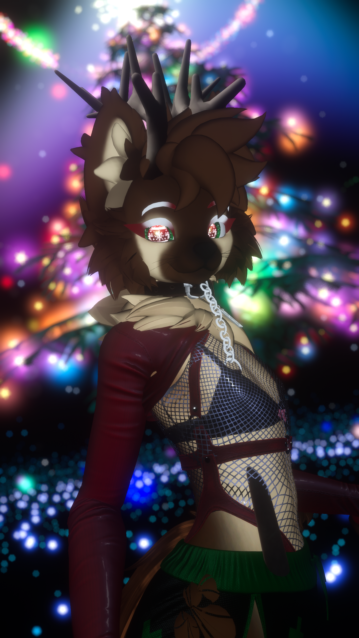 Reindeer Antlers, Tail, And Texture for Pubbchi