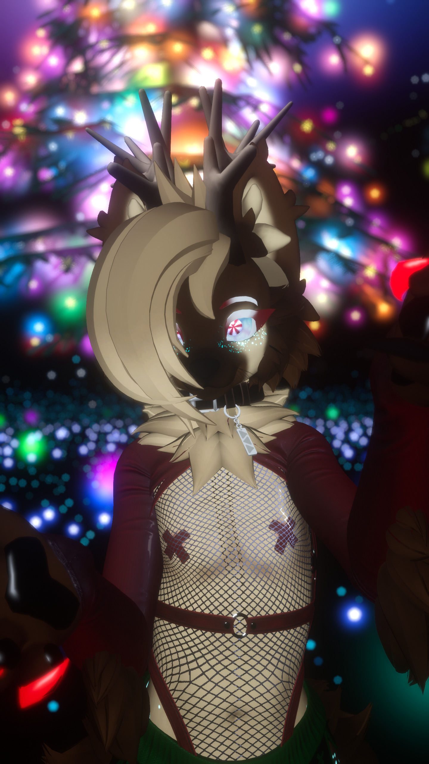 Reindeer Antlers, Tail, And Texture for Pubbchi