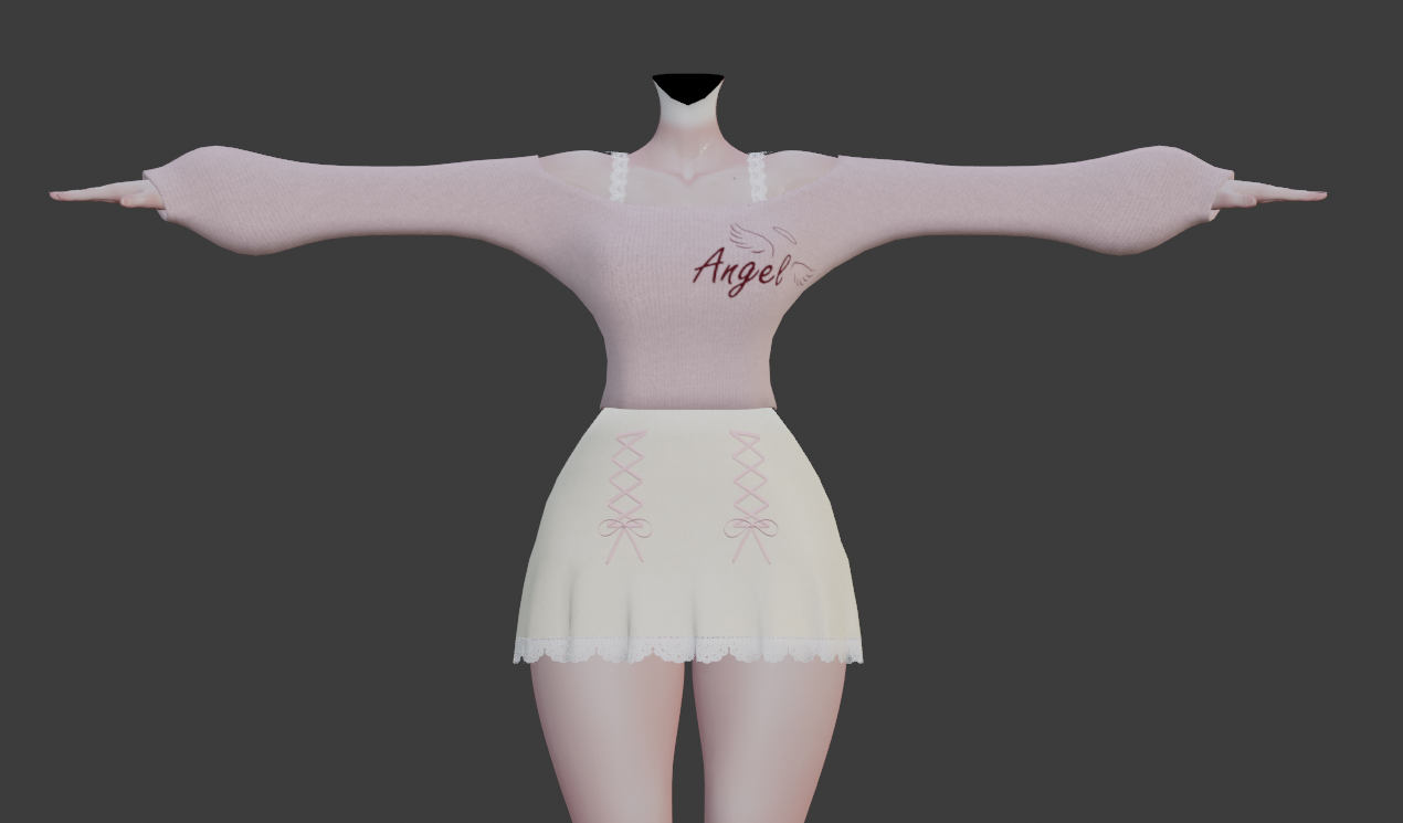 Angel Sweater Set