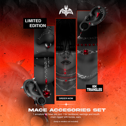 MACE PIERCING & ACCESSORY SET