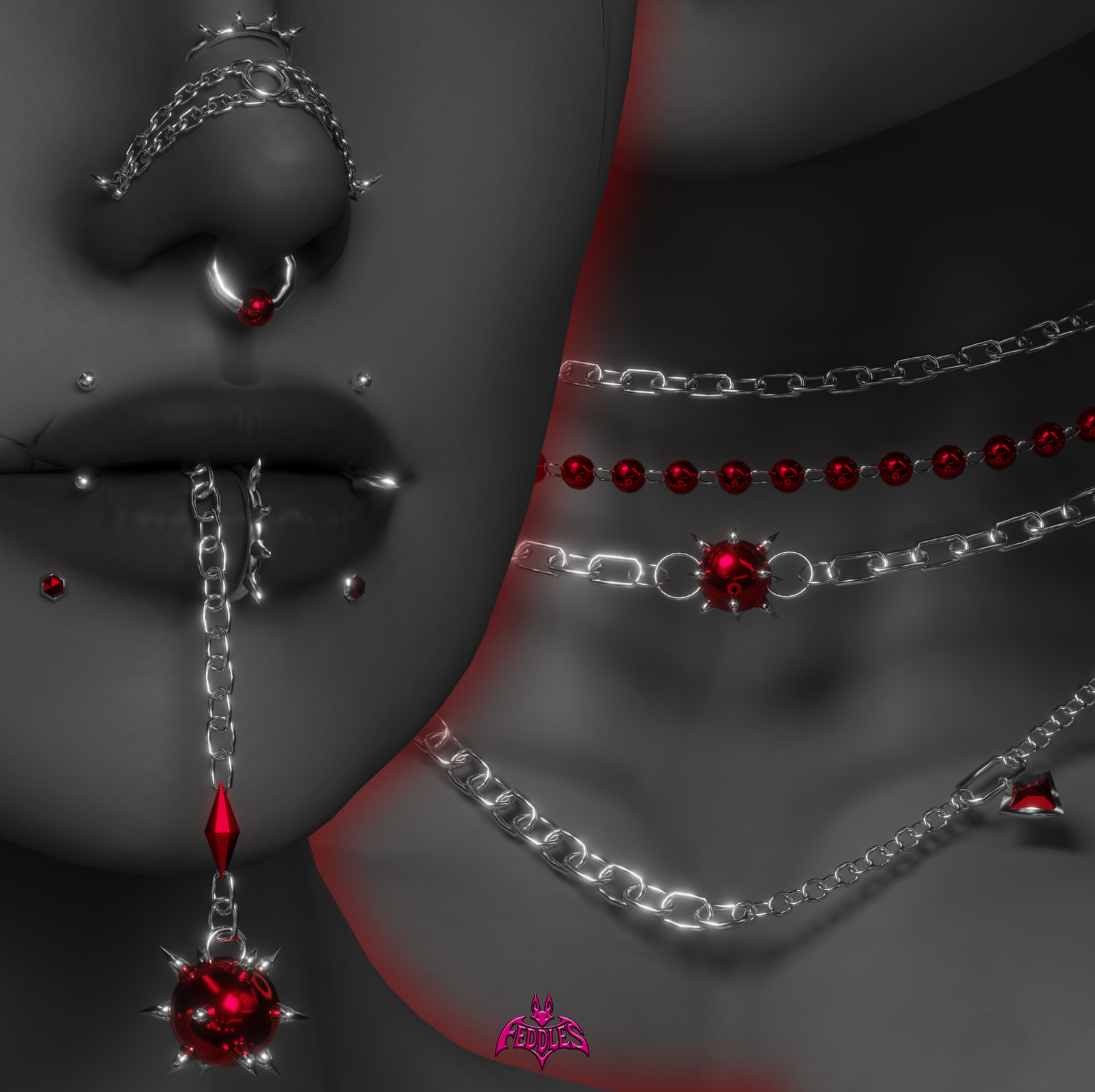 MACE PIERCING & ACCESSORY SET