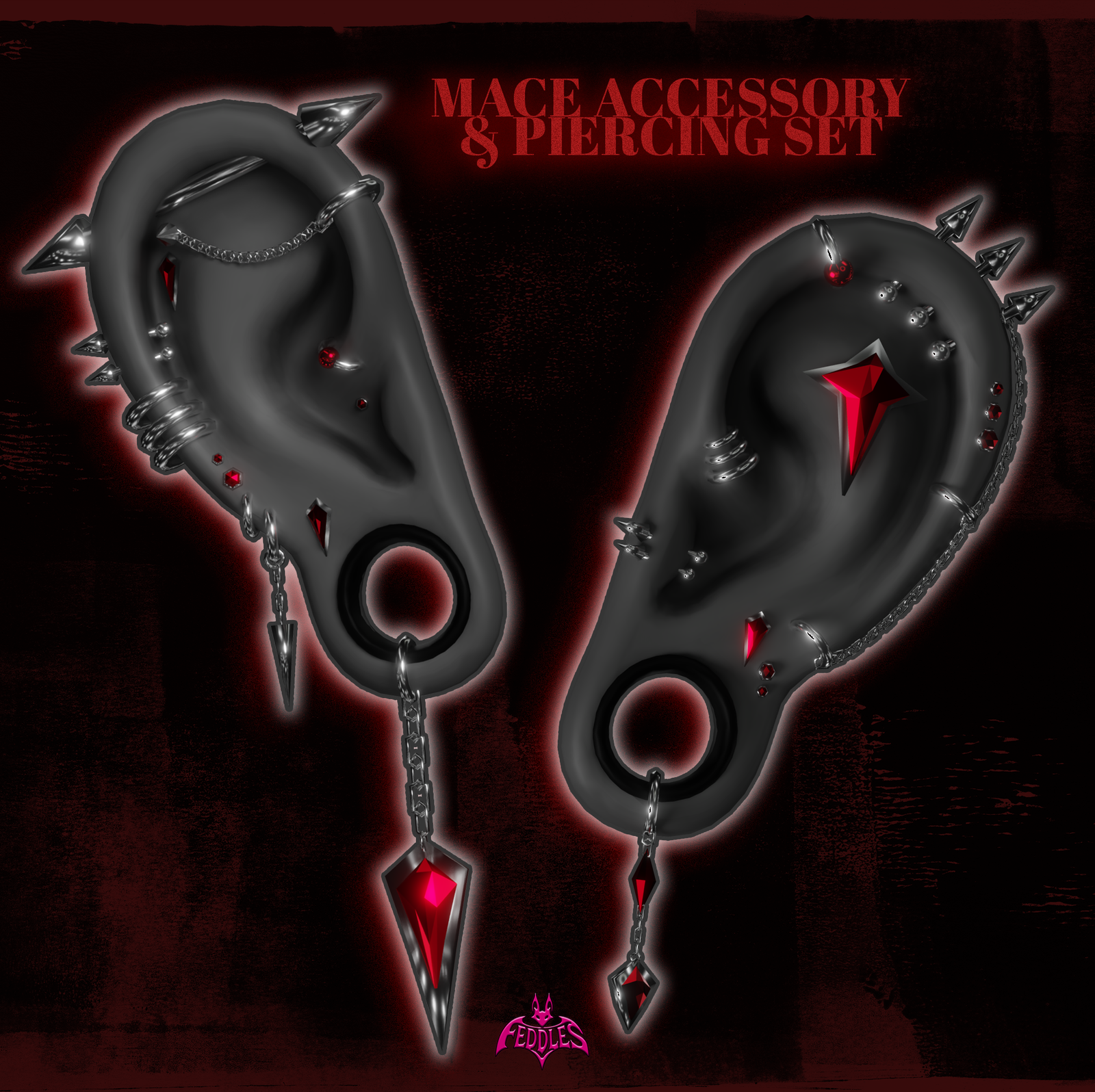MACE PIERCING & ACCESSORY SET