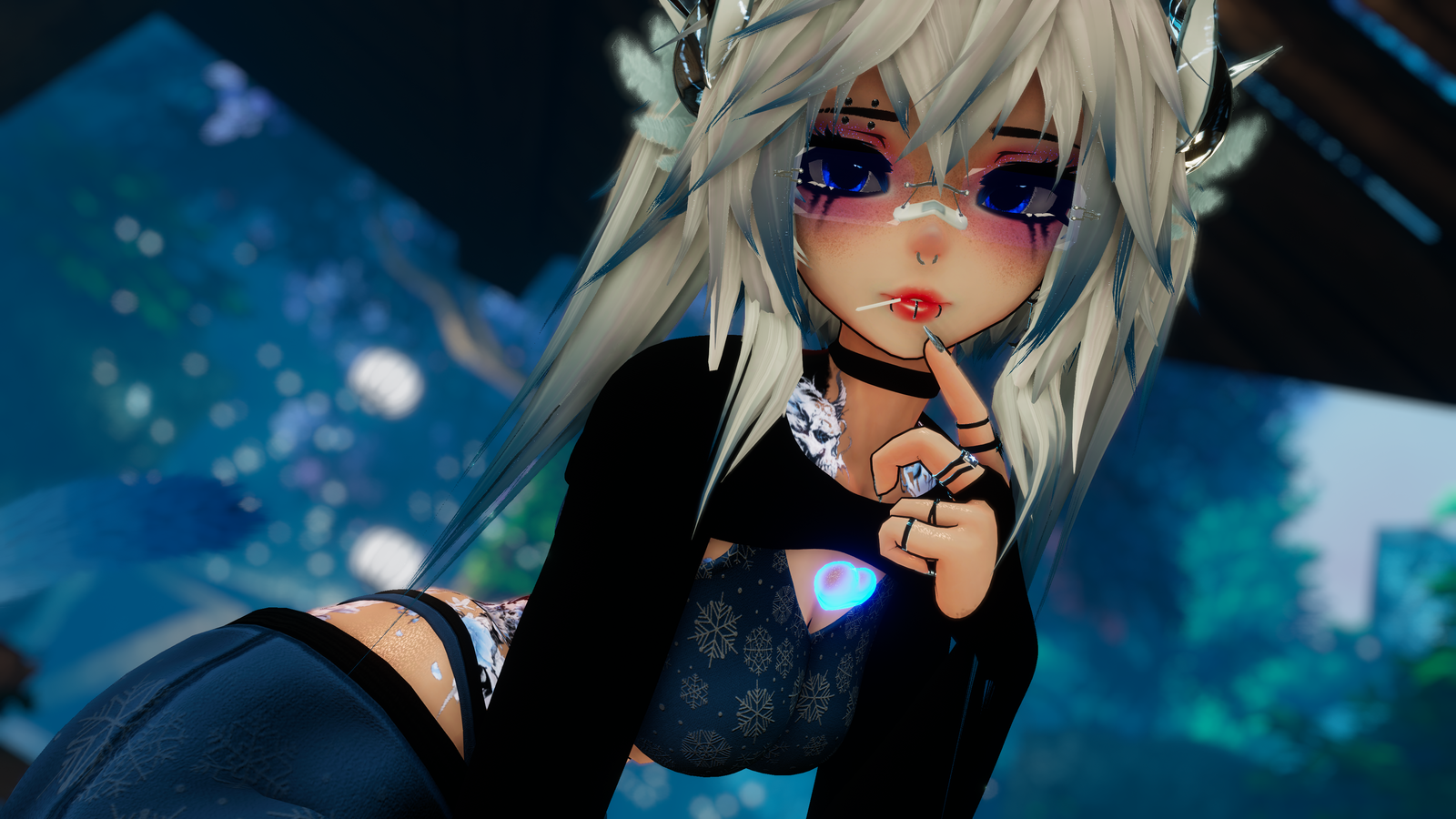 Cozy Christmas outfit for Godmagician ( Godfall Avatar )