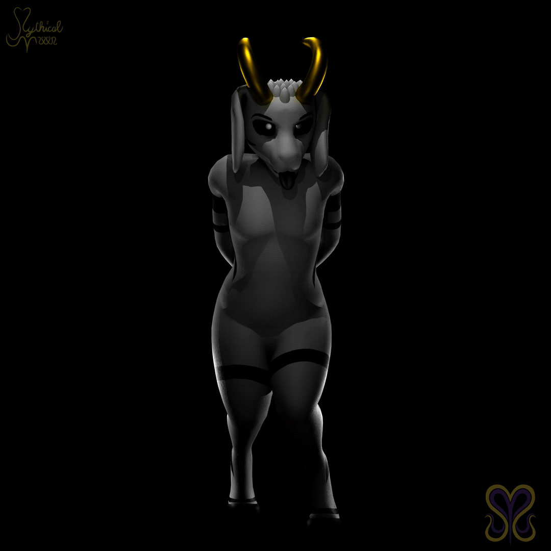 Asriel Dreemurr Femboi~ | FREE Speedrun VRChat Model!