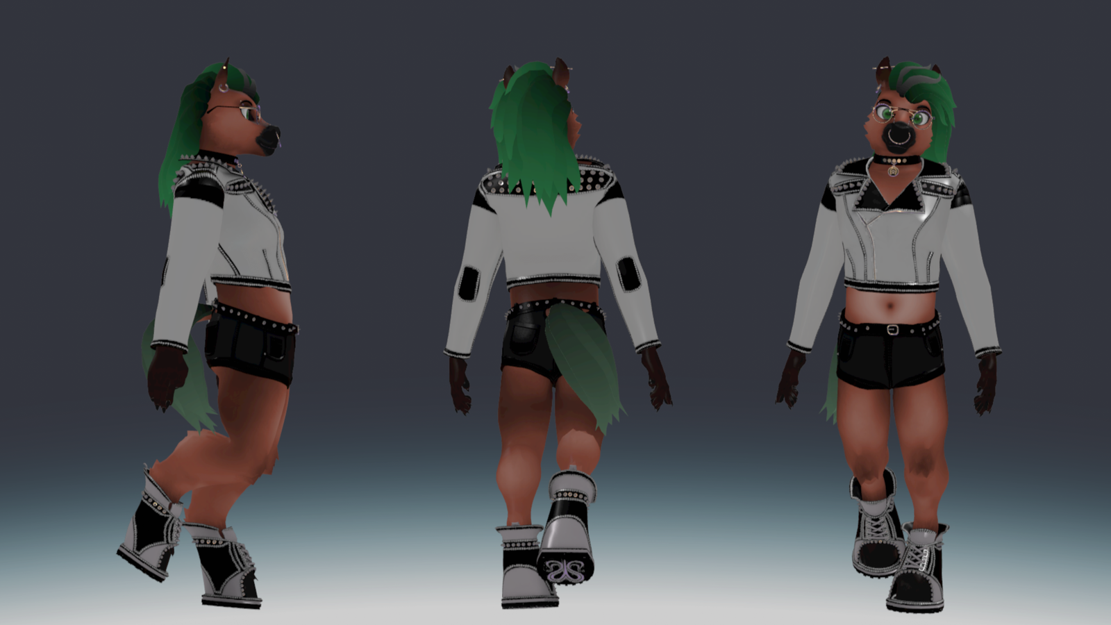 EquiX — Equine Customizable VR Chat Avatar Base UWU
