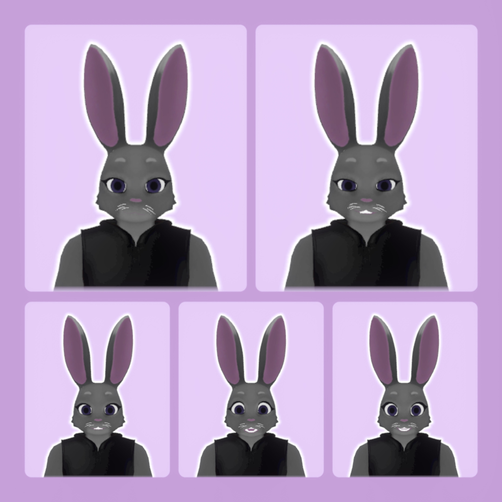 Bunari - Bunny Customizable VR Chat Avatar Base UwU