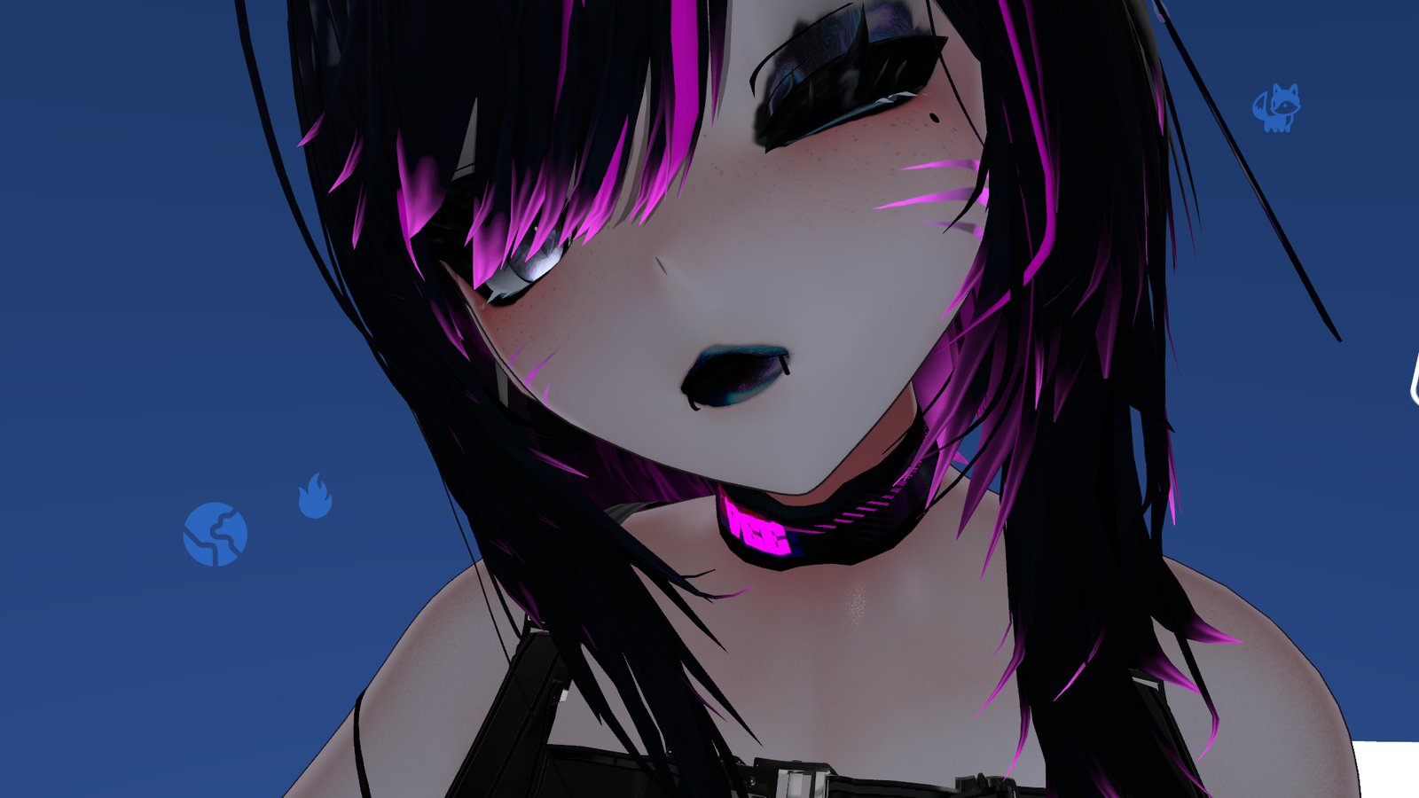 Vee Goth Makeup