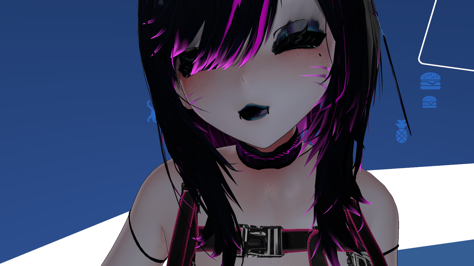 Vee Goth Makeup
