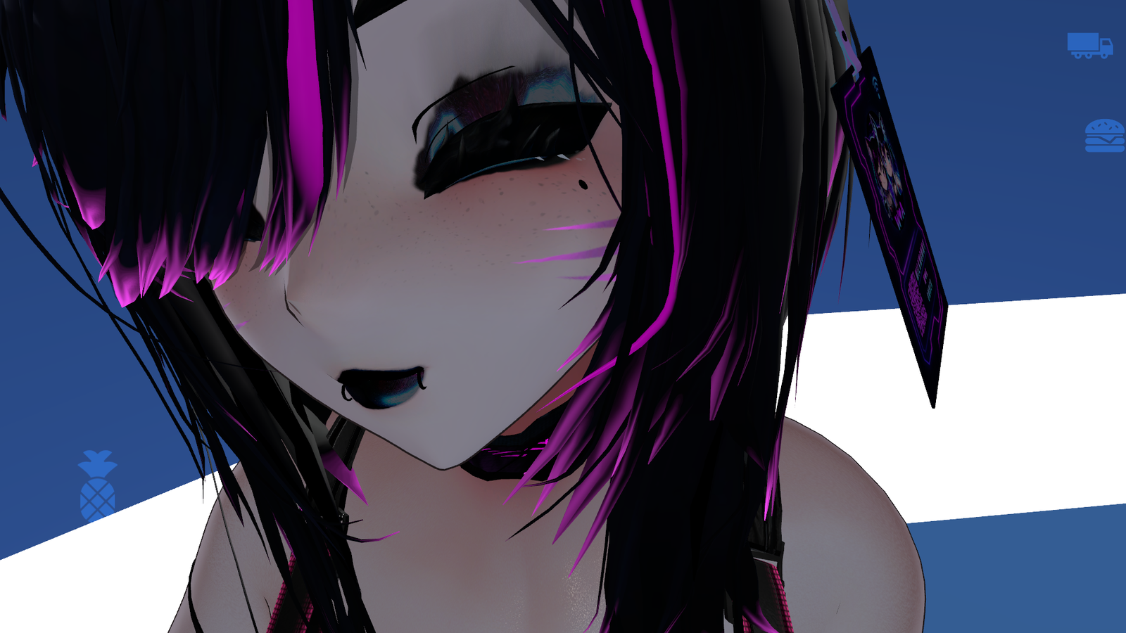 Vee Goth Makeup