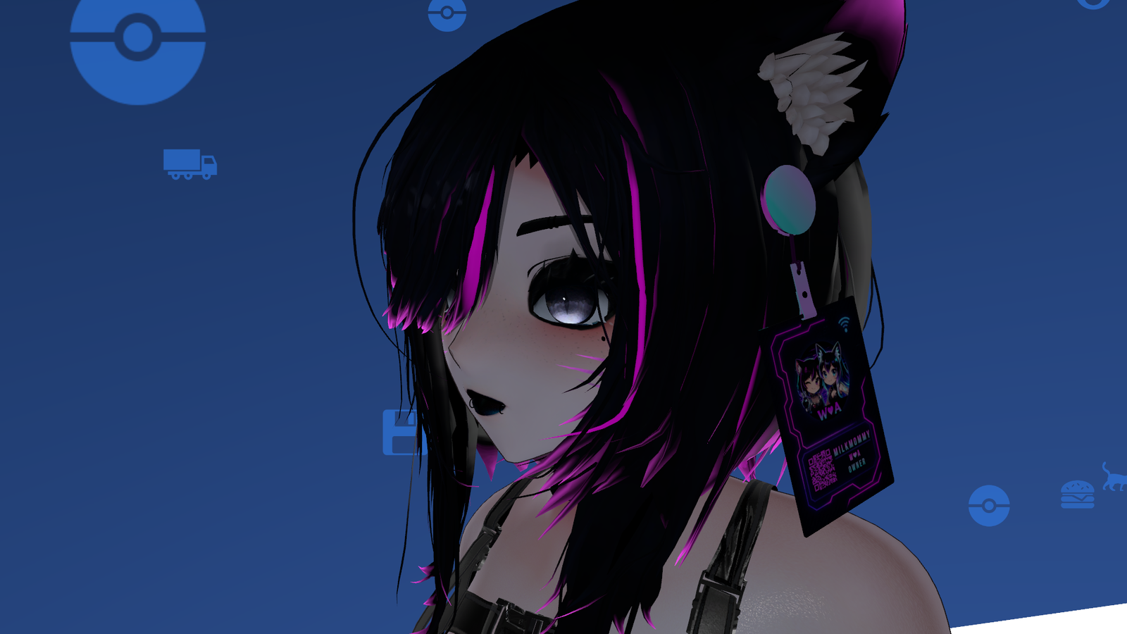 Vee Goth Makeup