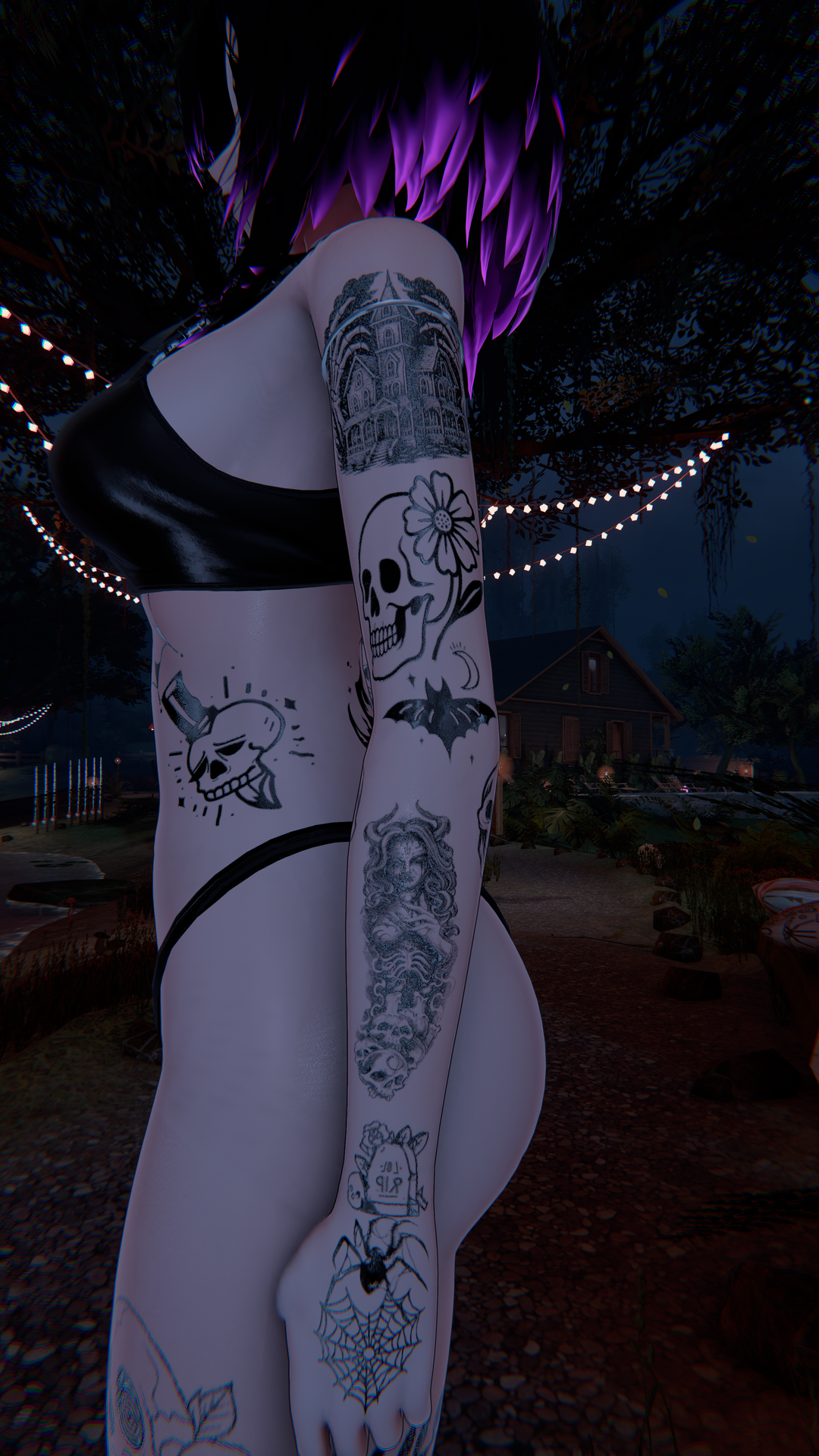 Spooky Vee Tats