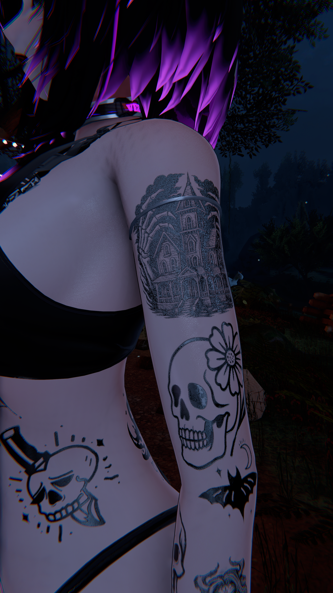 Spooky Vee Tats