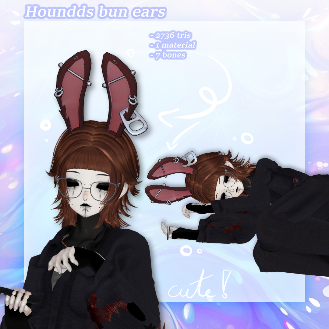 ⋆˚🐾˖° Houndds Bun ears ⋆˚🐾˖°