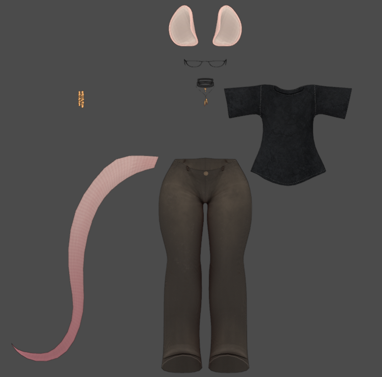 ⋆˚🐾˖° Rat outfit for biscotti - Commercial ⋆˚🐾˖°