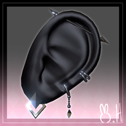 ⋆˚🐾˖° Earrings for willa head  ⋆˚🐾˖°