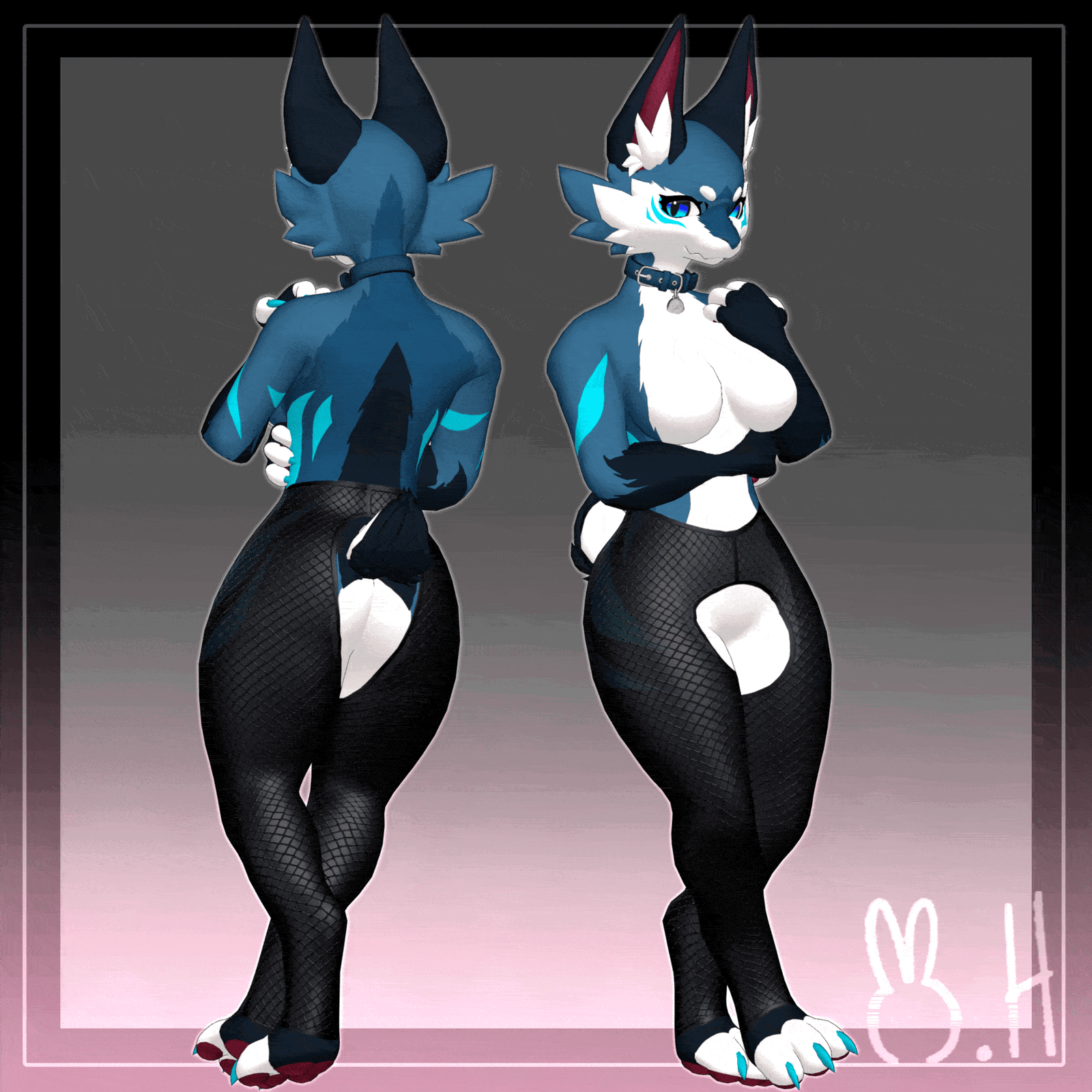 ⋆˚🐾˖° Fishnet textures for the Novabeast and KFN ⋆˚🐾˖°