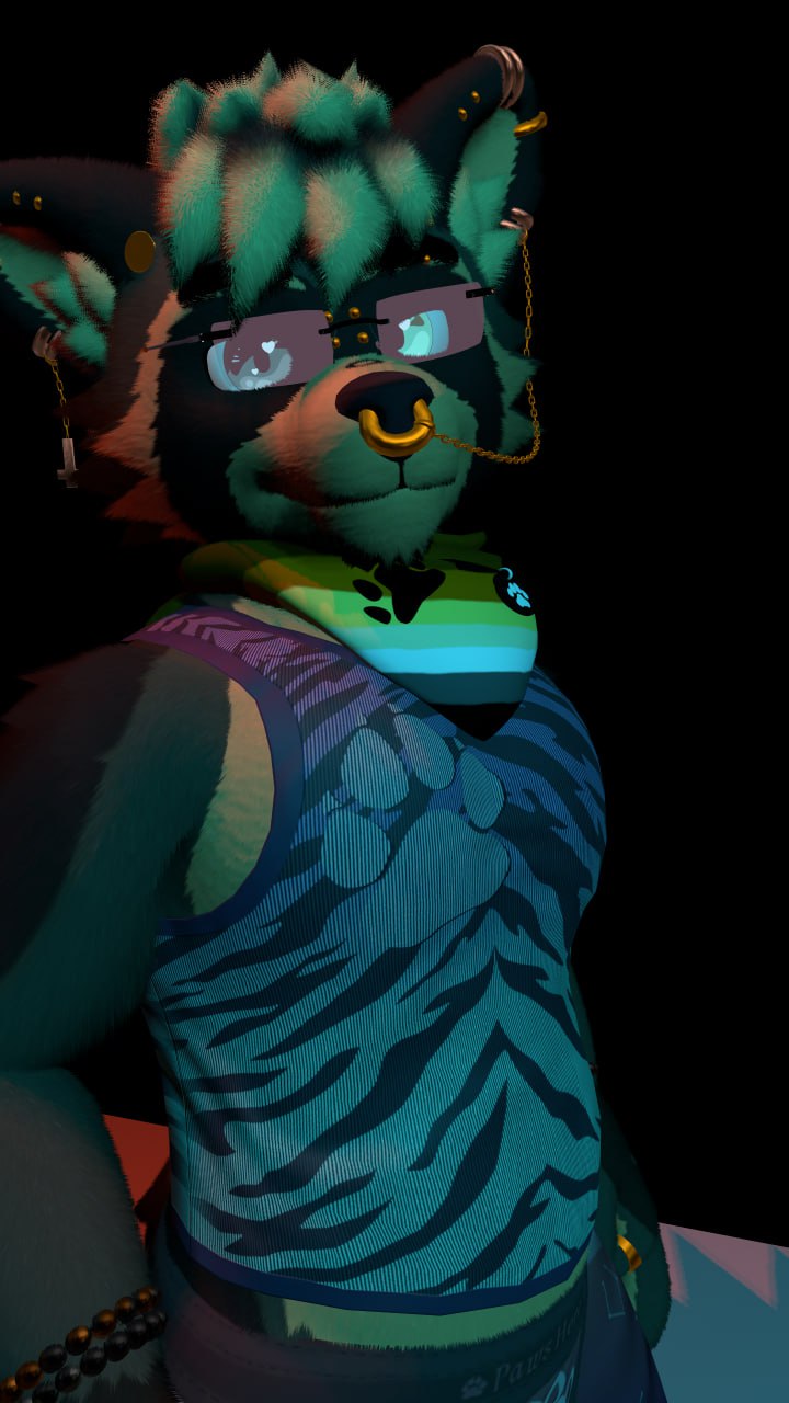 Raz Canine Tank Top