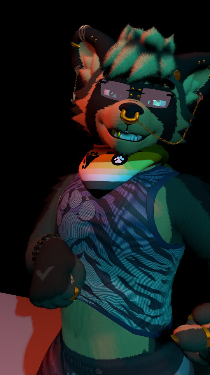 Raz Canine Tank Top