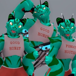 VRChat | Tiger Bee HOOTERS Outfit