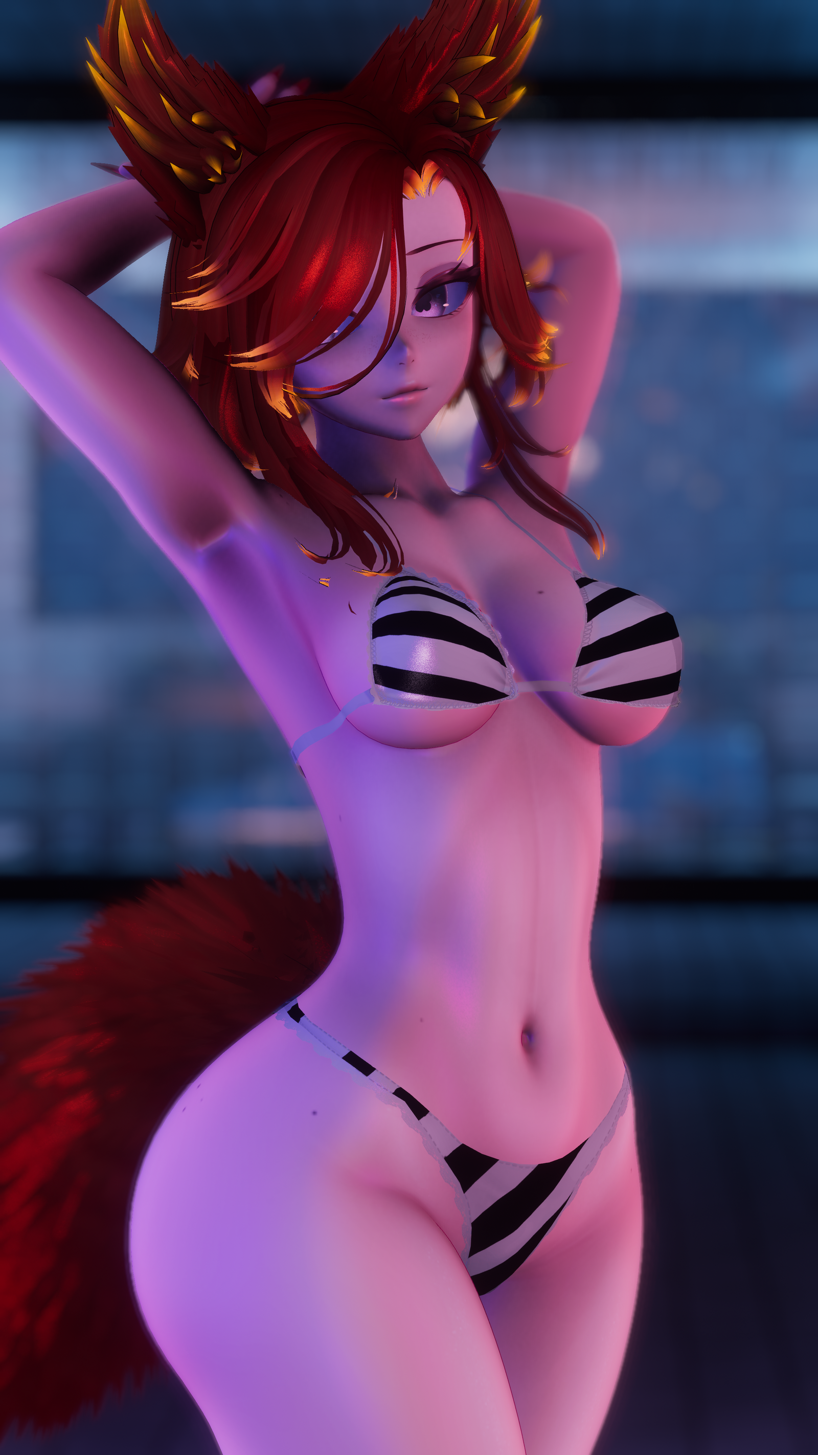 Clawdya the Fox Girl - [VRCFury + FT] PC only