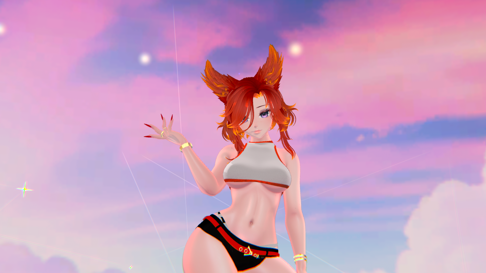 Clawdya the Fox Girl - [VRCFury + FT] PC only