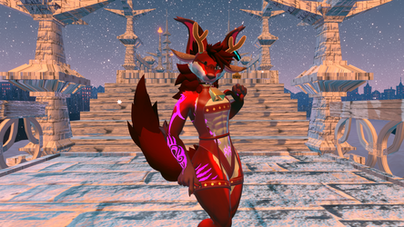 Xmas deer texture for The Cow Outfit