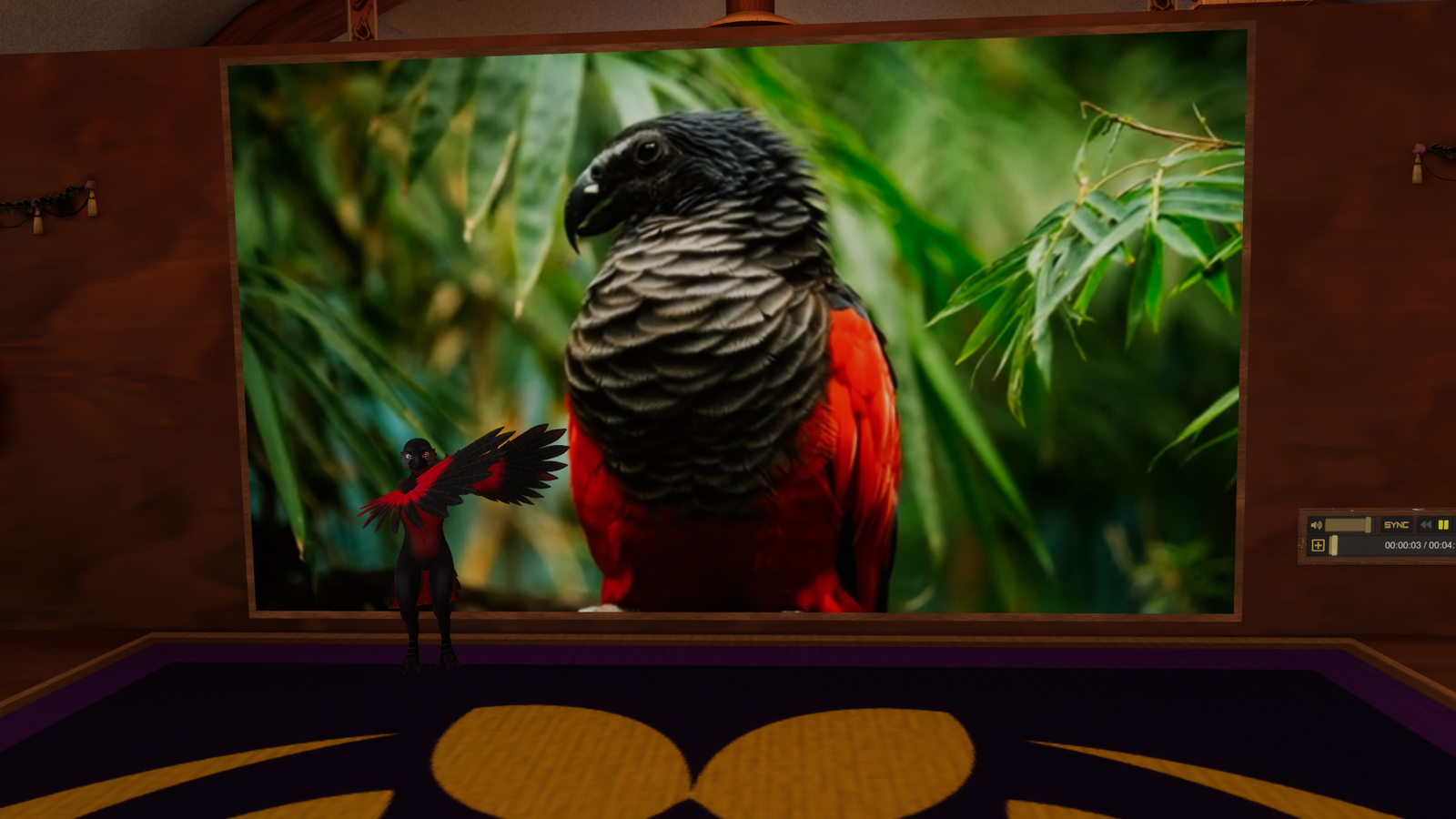 Kuda's Avian-Dracula Parrot Retexture