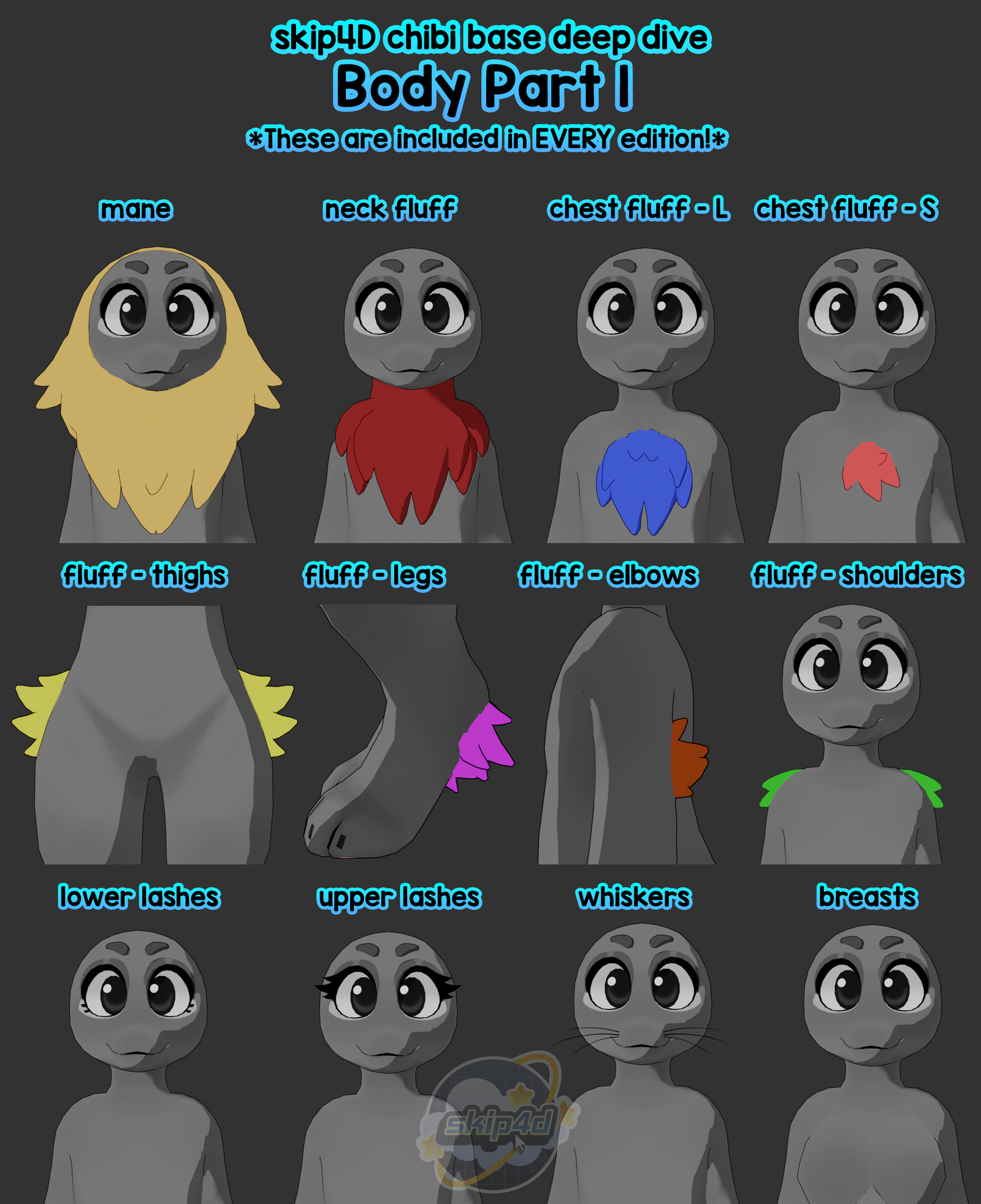 Chibi Avatar Base [VRChat]