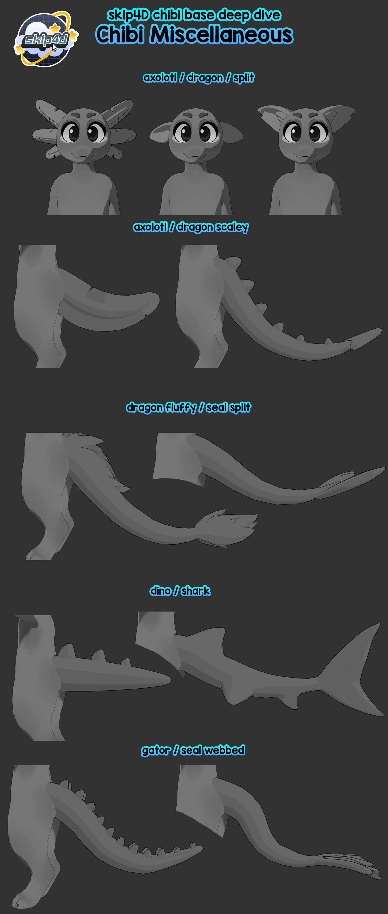 Chibi Avatar Base [VRChat]