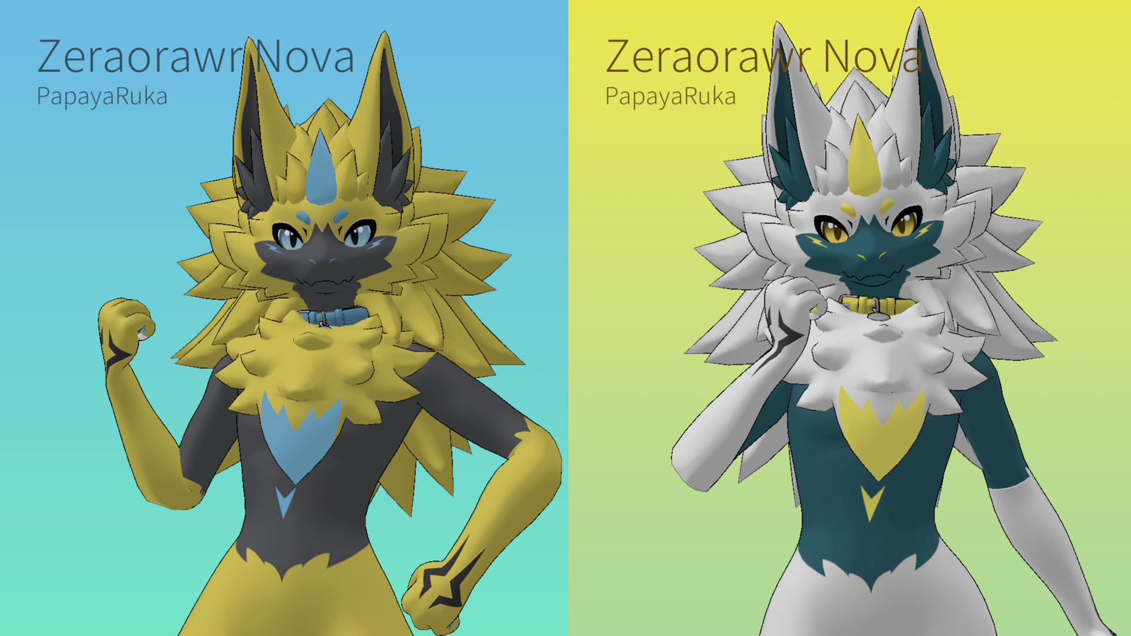 [Zeraorawr Nova] Novabeast avatar texture