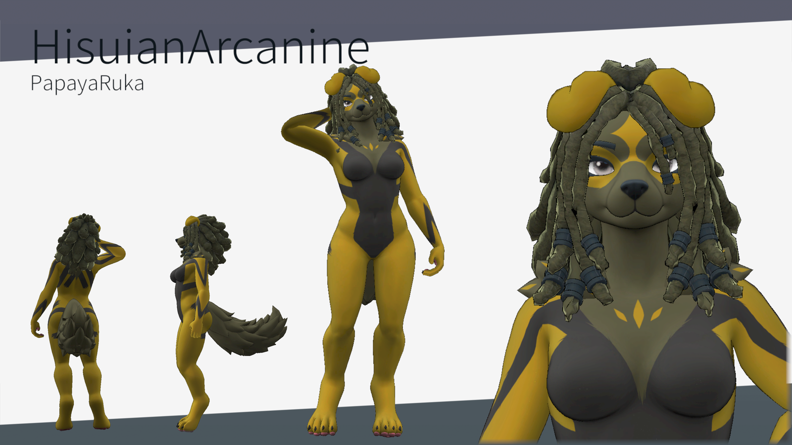  [Arcanine Alina] Alina Canine Textures