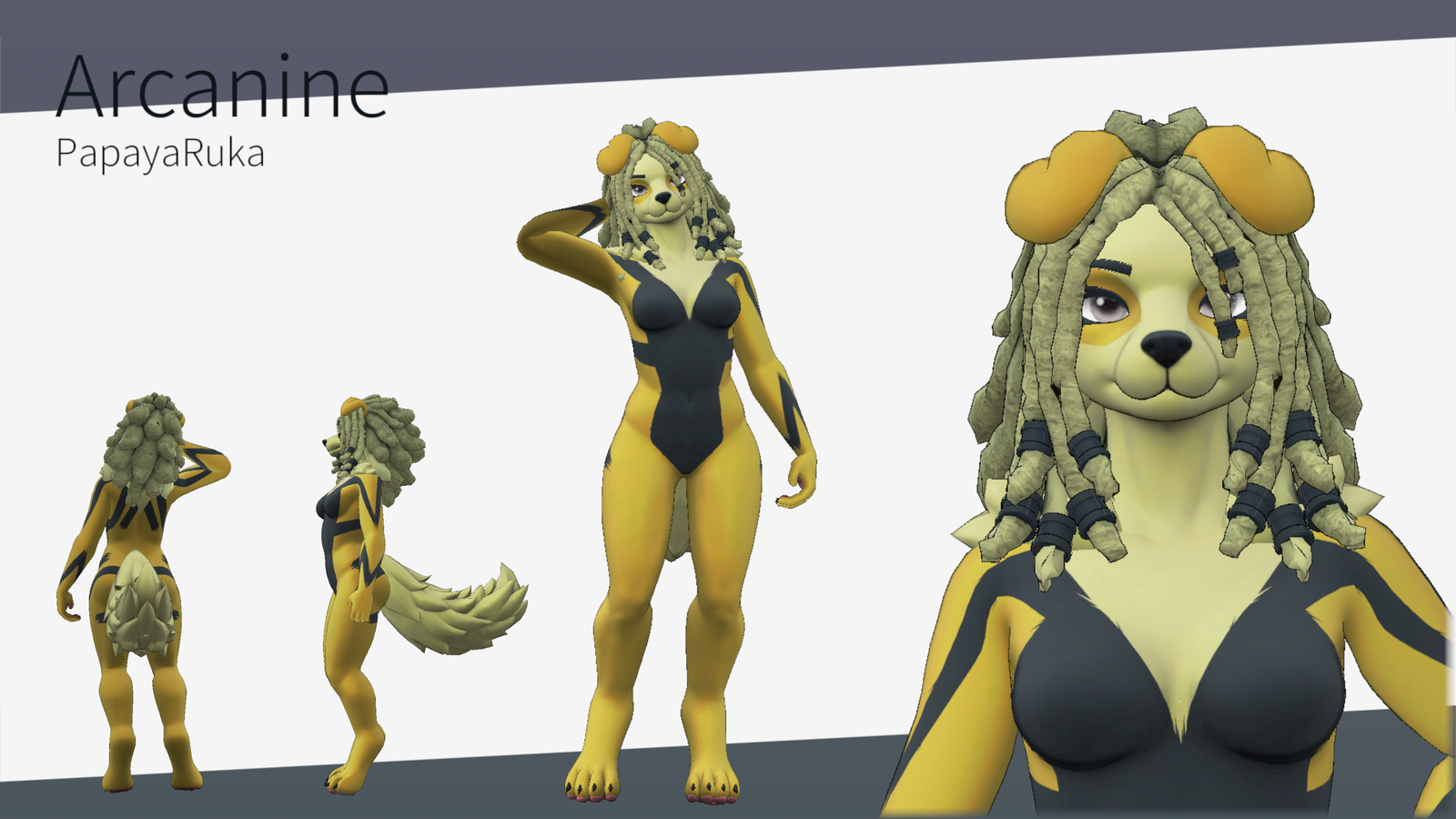  [Arcanine Alina] Alina Canine Textures