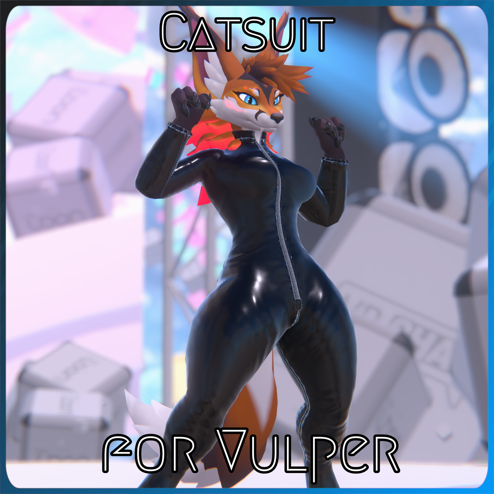 Vulper/Meowper: Catsuit