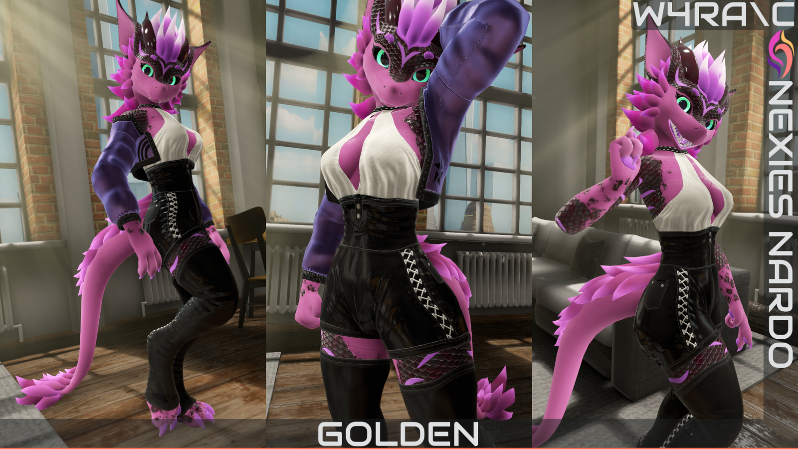 W4RA\C: Golden (KFN/OG Novabeast/NFN/Feline/Astrawolf)