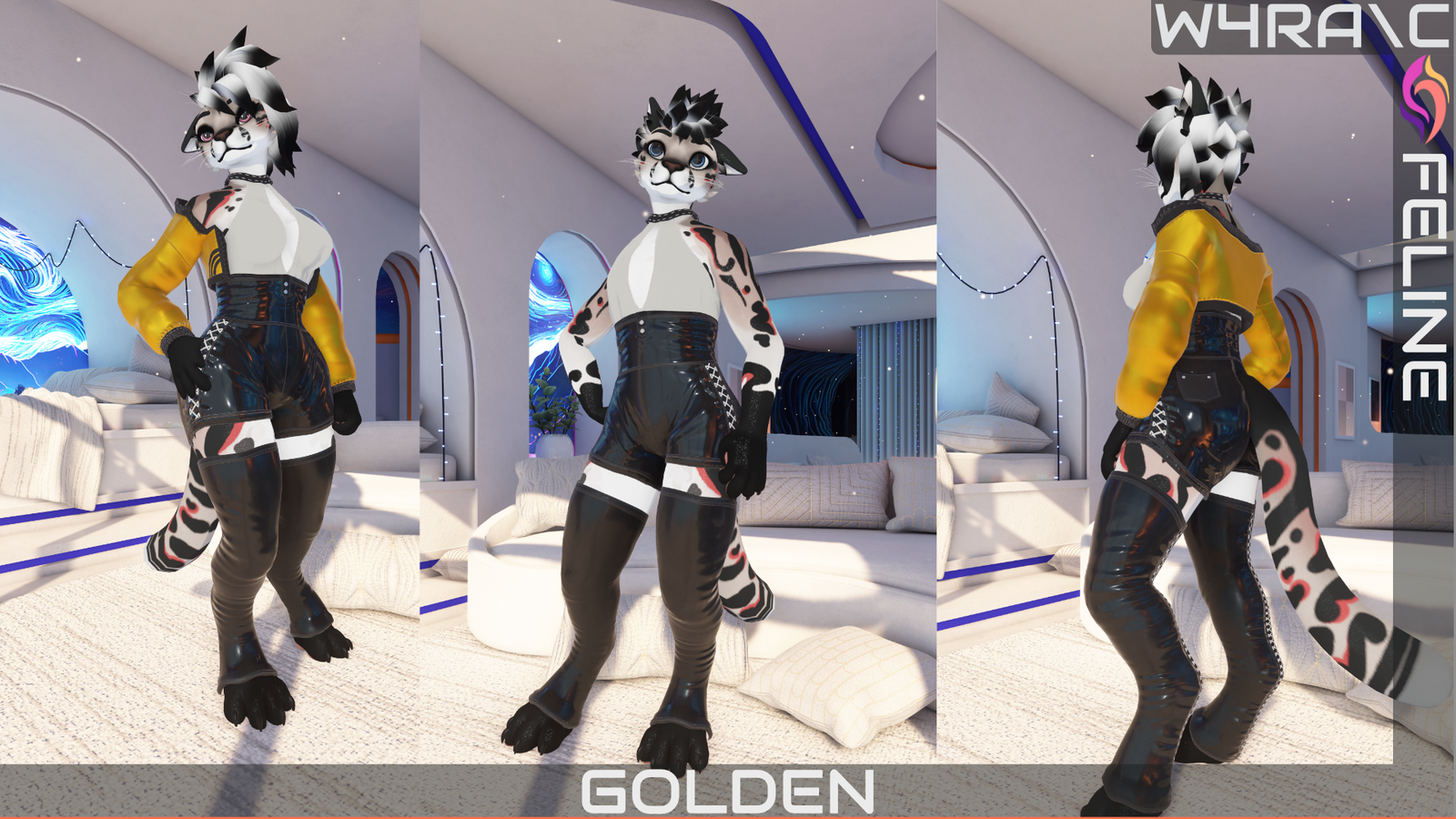 W4RA\C: Golden (KFN/OG Novabeast/NFN/Feline/Astrawolf)