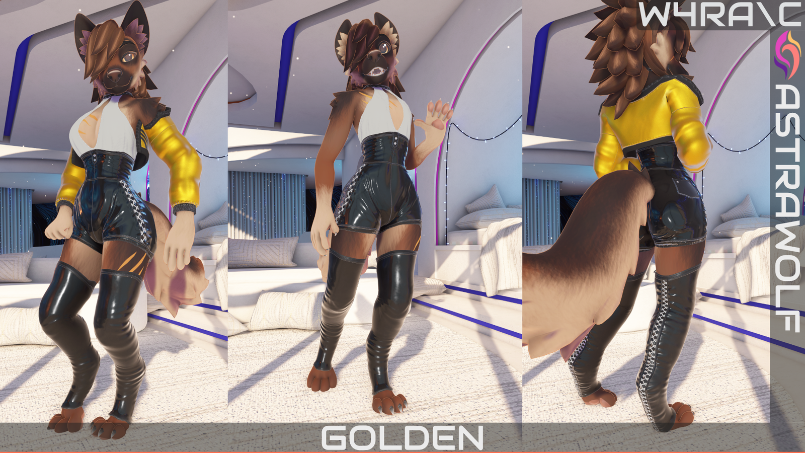 W4RA\C: Golden (KFN/OG Novabeast/NFN/Feline/Astrawolf)