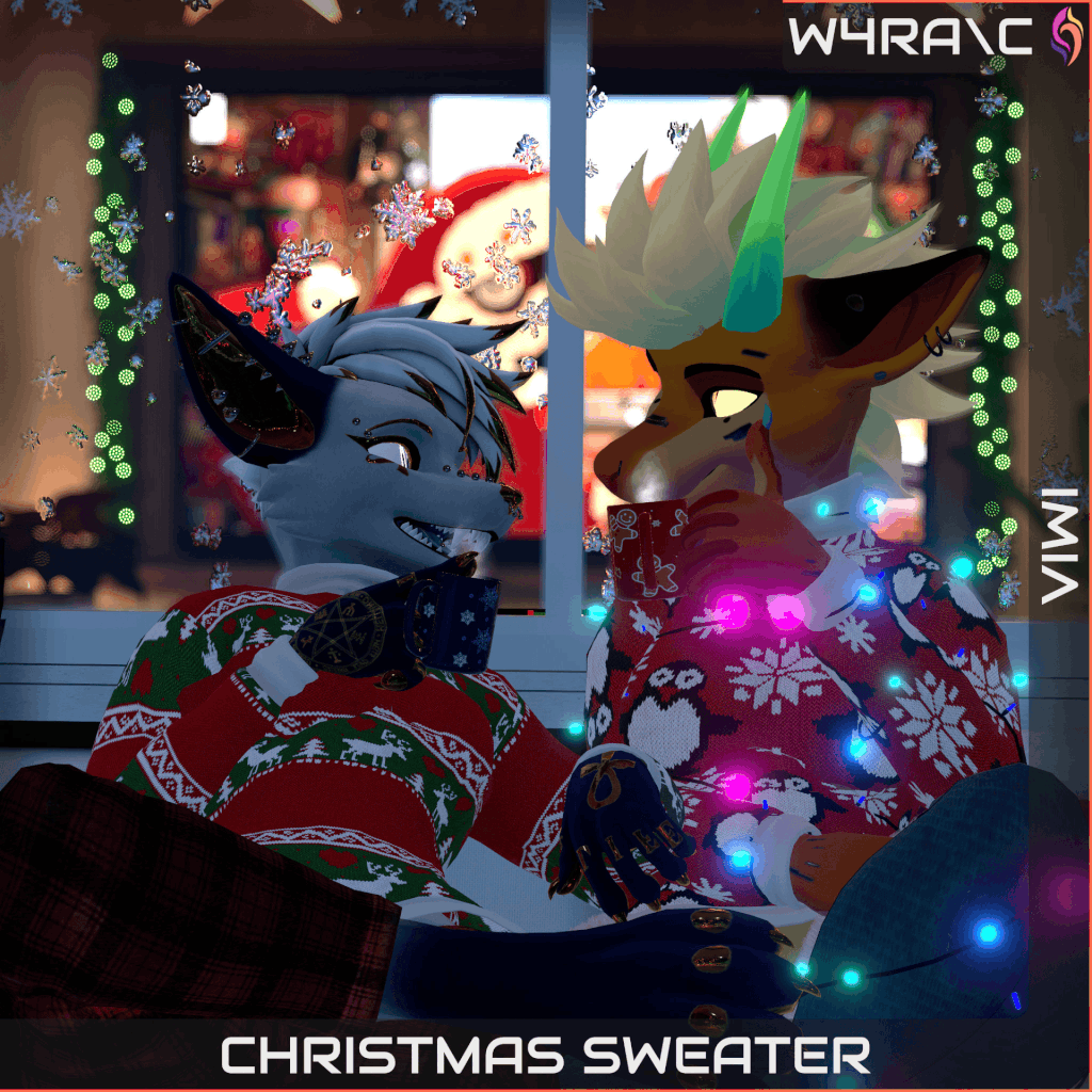 W4RA\C: Christmas Sweater (Viwi/Astrawolf)