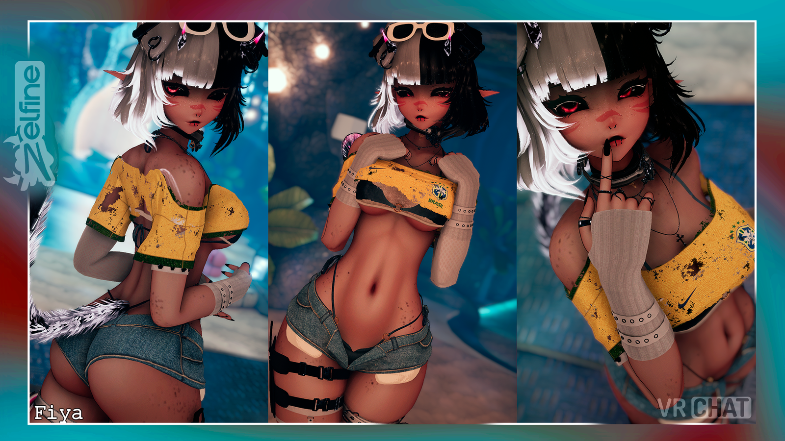 Brazilian Miku Outfit (Summer Outfit) (Rigged for ZinFit, VRBase Anime, NovaBeast, GodMagician, Saki)