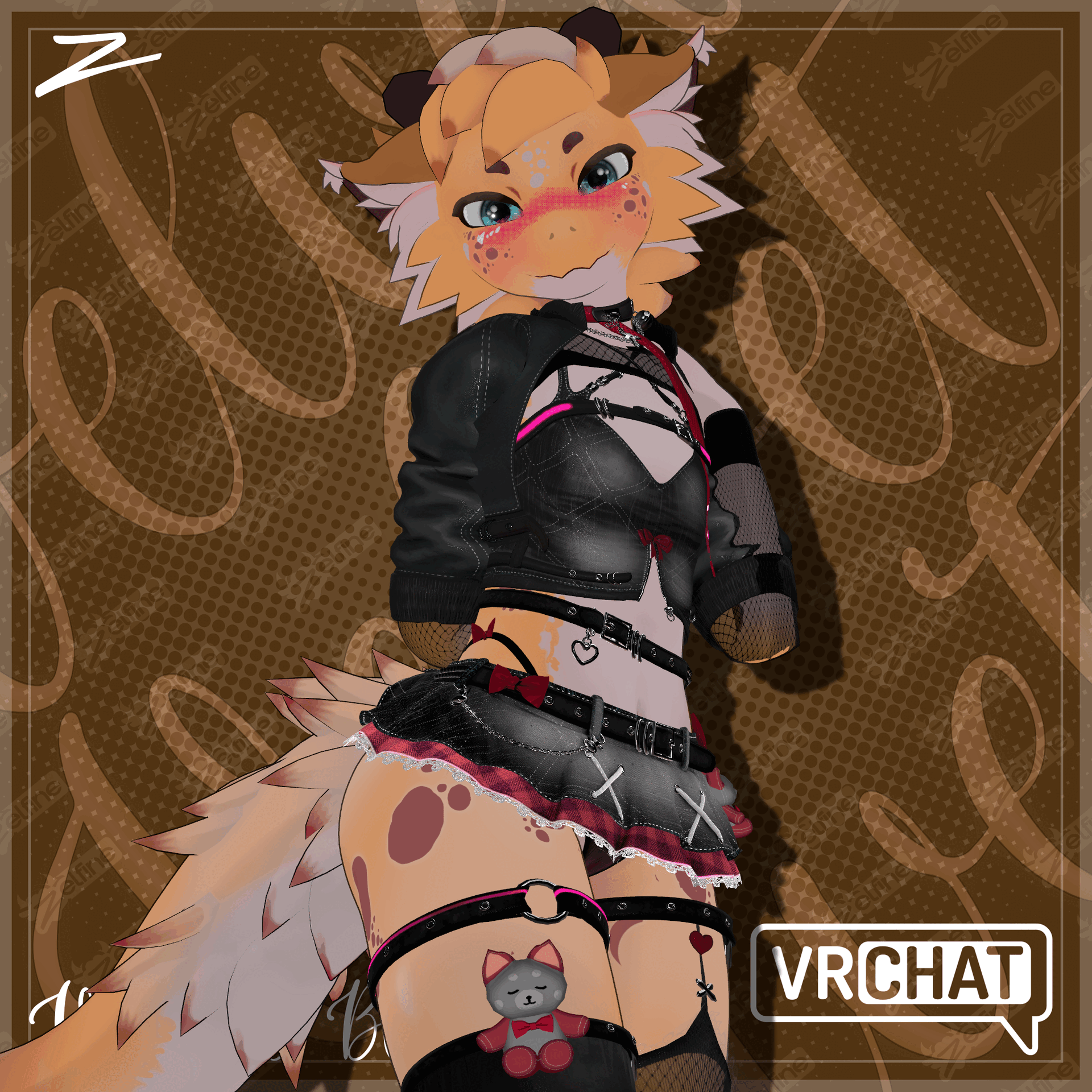 Velvet's Bite (VRChat Clothing)(HALLOWEEN TEXTURES)[Ashen, Astra, Aurora, Delphy Kobo, Ersa, Fiya, Fox Moth, GodWhisper, LunaBeast, NovaBeast, Ruby, Vee, EGirl, wulfgang, Sol]