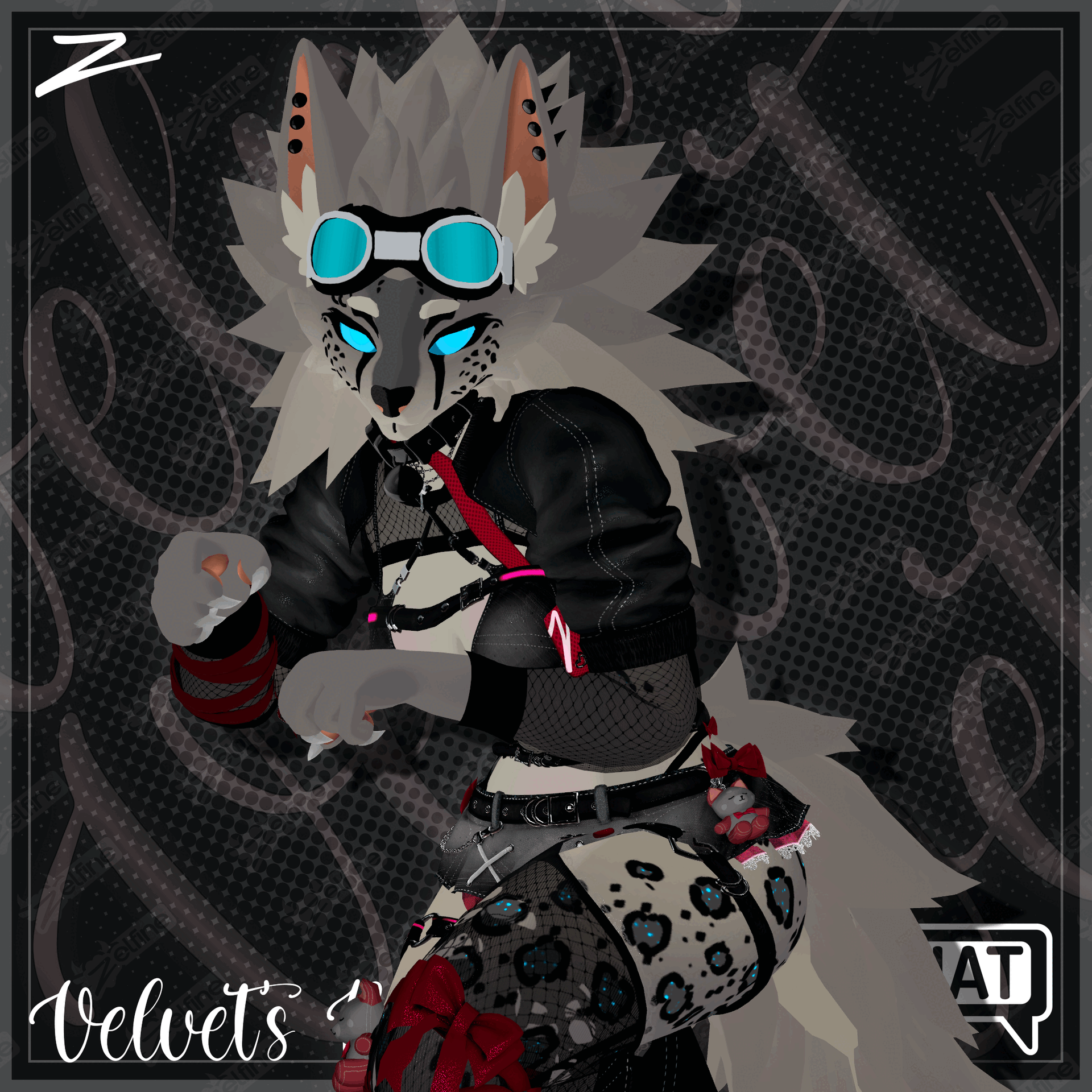 Velvet's Bite (VRChat Clothing)(HALLOWEEN TEXTURES)[Ashen, Astra, Aurora, Delphy Kobo, Ersa, Fiya, Fox Moth, GodWhisper, LunaBeast, NovaBeast, Ruby, Vee, EGirl, wulfgang, Sol]