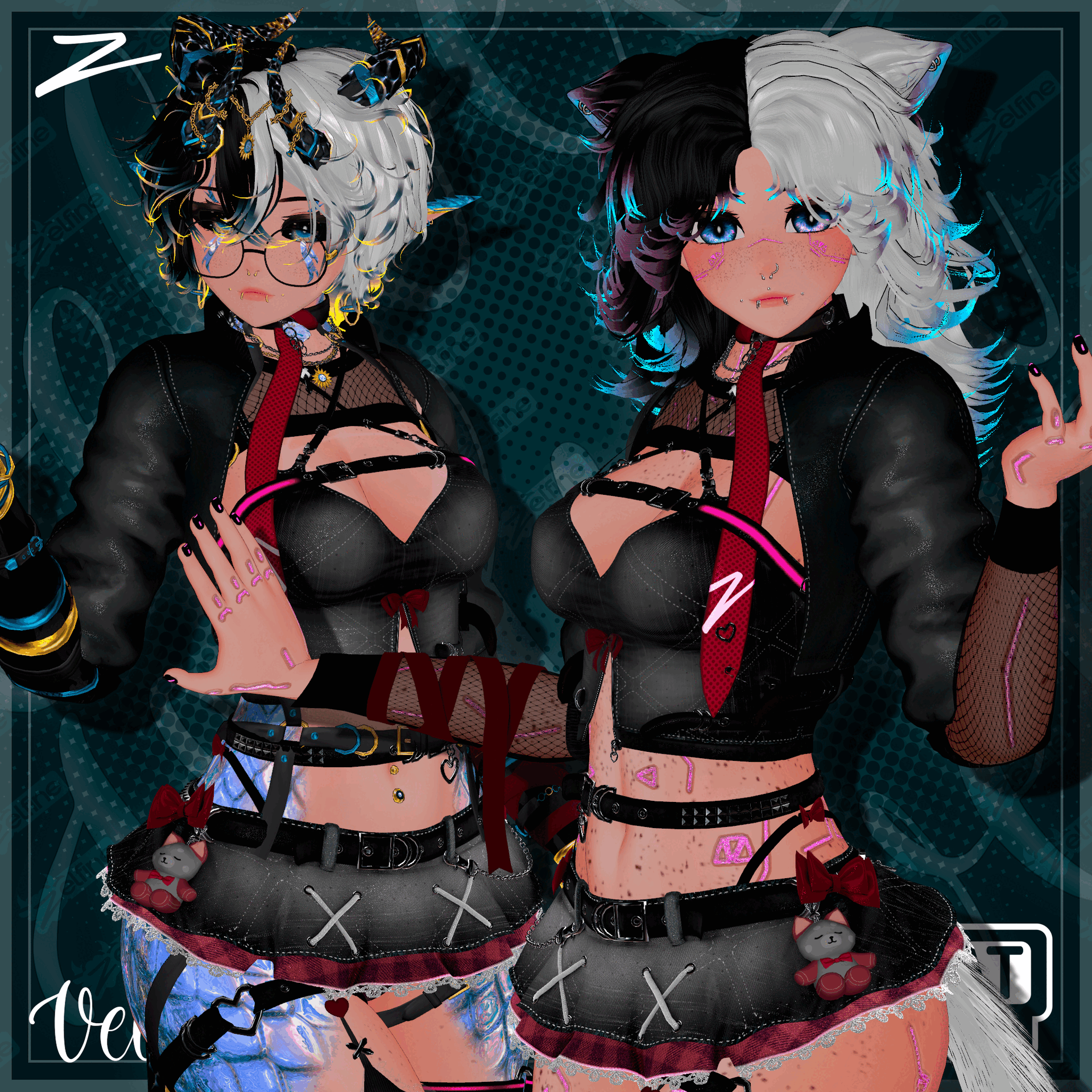 Velvet's Bite (VRChat Clothing)(HALLOWEEN TEXTURES)[Ashen, Astra, Aurora, Delphy Kobo, Ersa, Fiya, Fox Moth, GodWhisper, LunaBeast, NovaBeast, Ruby, Vee, EGirl, wulfgang, Sol]