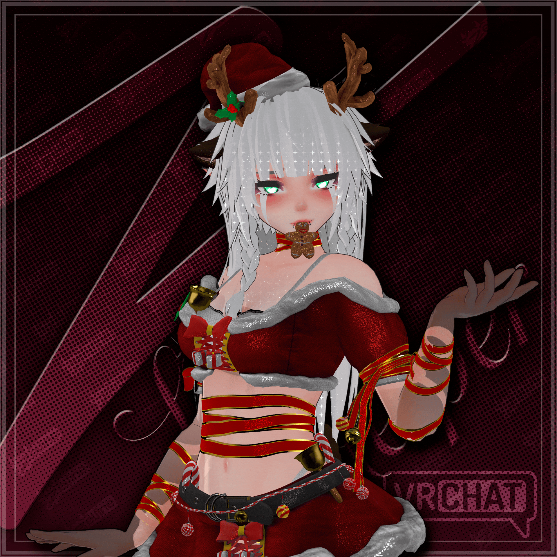 Santa's Little Helper (VRChat Clothing)(CHRISTMAS OUTFIT)[Astra, Delphy, Ersa, Fiya, Fox Moth, Geo, GodWhisper, EGirl, Nova Beast, Seer, Vexra, Yuno, Zae]